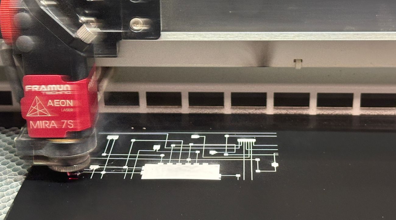 Grabado laser placas de identificacion