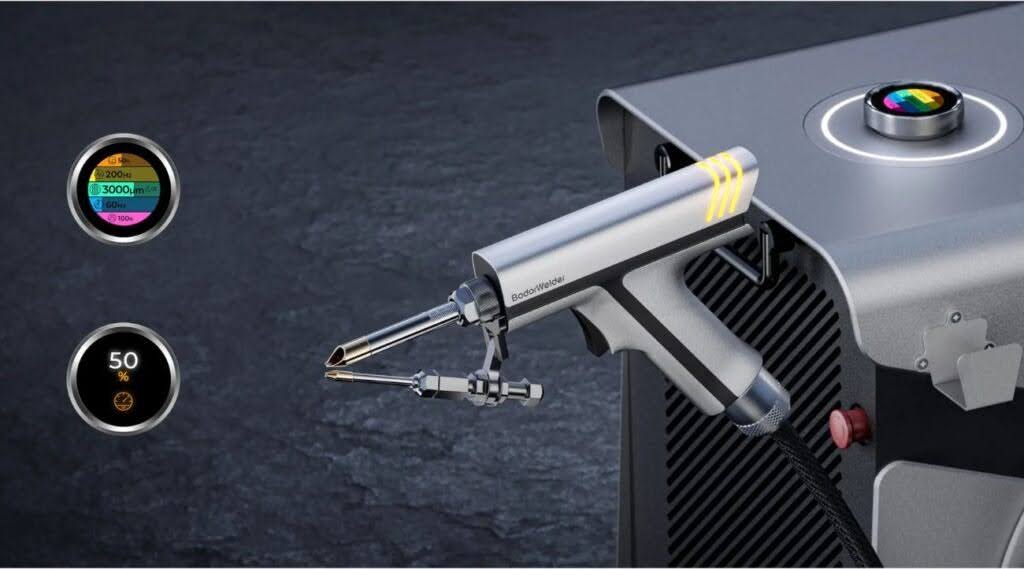 soldar materiales con maquina laser