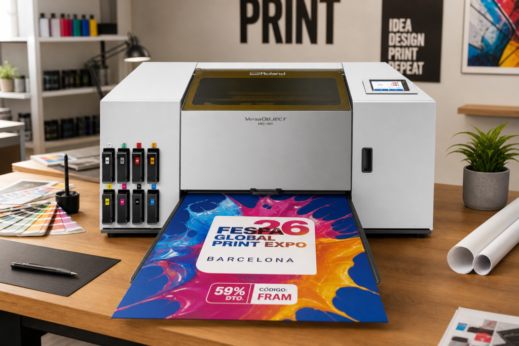 FESPA Global Print Expo Barcelona 2026 - Codigo de descuento Framun Techno