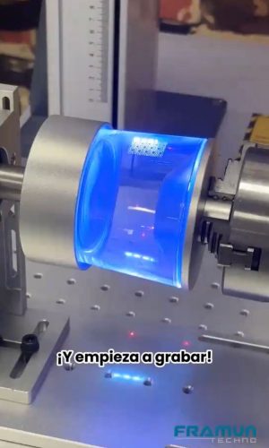 como grabar vasos de vidrio laser